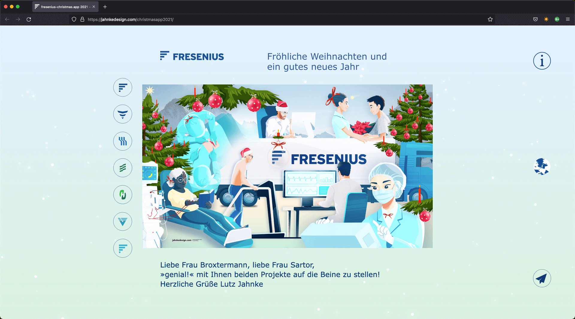 fresenius christmas app 2021 | entwicklung & design — lutz jahnke | jahnkedesign.com fresenius christmas app 2021 | entwicklung & design — lutz jahnke | jahnkedesign.com